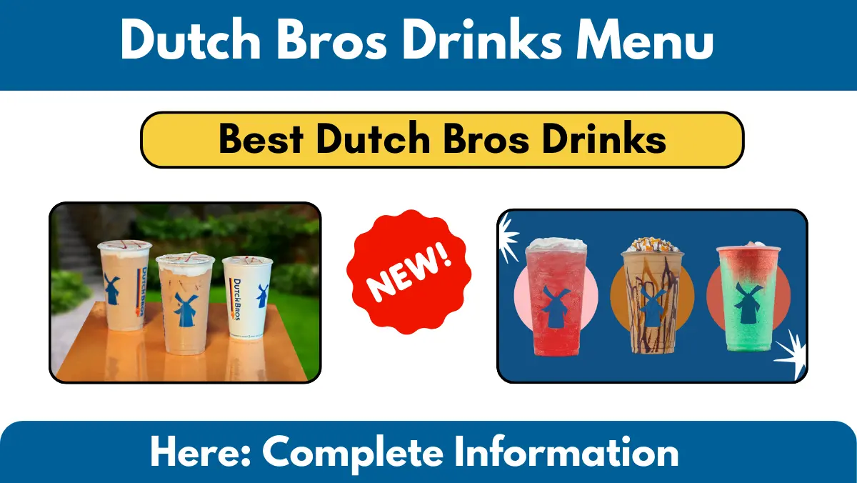 Dutch Bros Drinks Menu